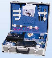 Portable Medical Metal First Aid Case , Aluminum Doctor Cases For Car