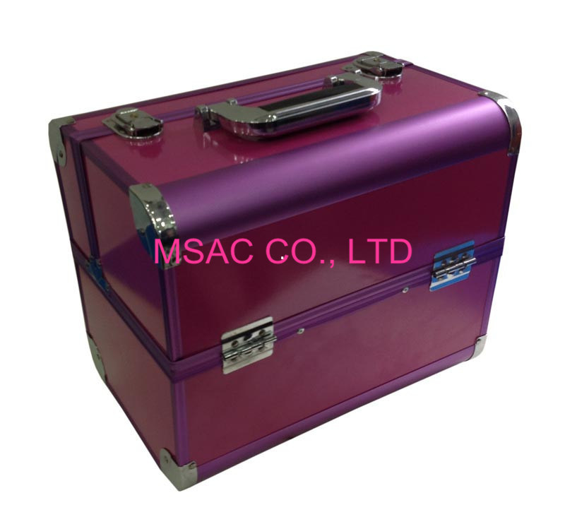 Aluminum Cosmetic Cases/Cosmetic Cases/ Cosmetic Train Cases/Makeup