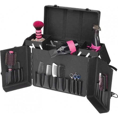 Aluminum Hairdresser Case With Trolley, Aluminum Grooming Case With