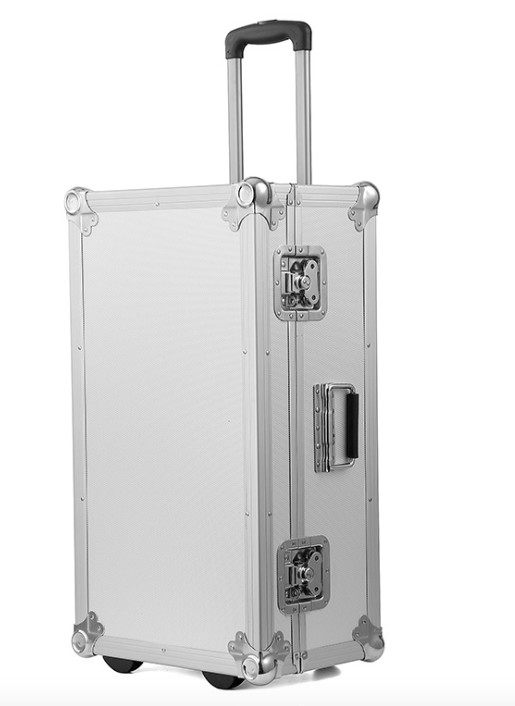Aluminum trolley flight case storage hard tools and equipment