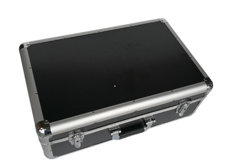 Big Tool Shop Aluminum Case , Black Aluminium Carry Case With Foam Insert