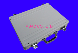 Durable Metal Briefcase With Combination Lock , Mens Aluminum Briefcase