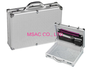 Business Men ' S Aluminum Attache Case 4mm MDF And ABS Panel 2.3 Kgs 460 X 330 X 150mm