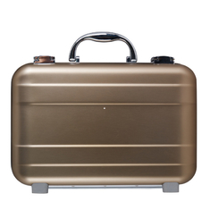 Rose Golden Aluminium Attache Case , Portable Small Aluminum Briefcase