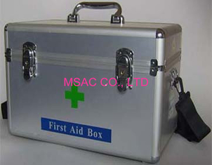 Multifunctional Doctor First Aid Box , Metal First Aid Kit MS-FA-12 With Lock
