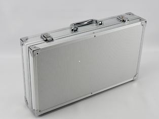 Light Weight Aluminum Hard Case With Sharp Corner Design Size 300 * 180 * 80mm