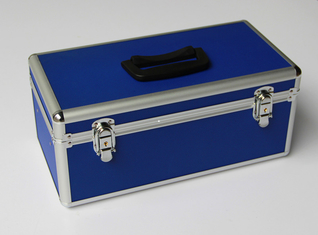 Blue Aluminum First Aid Box Portable Doctor Case For Carry Medicine And Medicine Tools