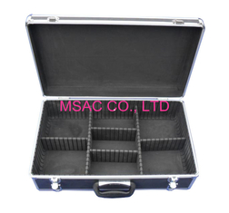 Detachable Aluminium Storage Box , Hand Tool  Aluminum Hard Case With Foam