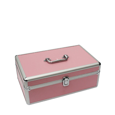 Pink Aluminum Euipment Tool Storage Box Carrying Case Aluminium OEM ODM