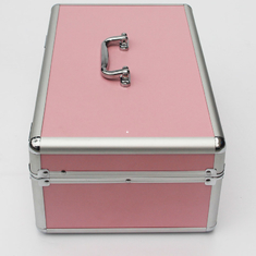 MSAC Pink Aluminum Hard Case Tool Storage Customized Fireproof ABS