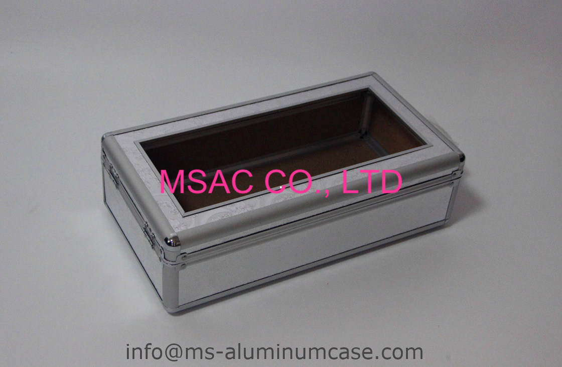 Three Color Aluminum Case For Packing Shoes,Sliver, Black and Blue.