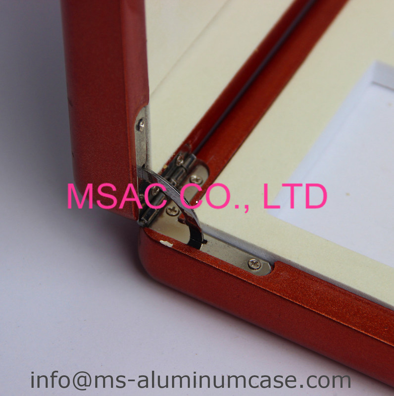 Empty Aluminum Poker Chip Case Custom Poker Chip Display Case 389 X 200 X 69mm