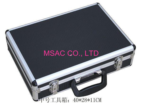 Detachable Aluminum Tool Case / Hand Tool Boxes MM MDF With Black Diamond ABS Panel