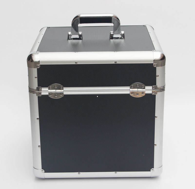 Custom LP 100 12'' Aluminum DVD/CD Storage Case Aluminum Media Vinyl
