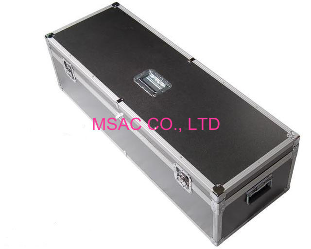 Professional Aluminium Flight Case MS-Fl-09 Black Color For Packing Instrument