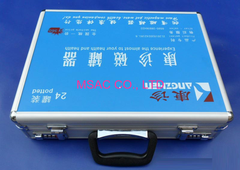 MS-FA-98 Aluminium First Aid Box / Doctor Carry Cases For Packing Medical Tools