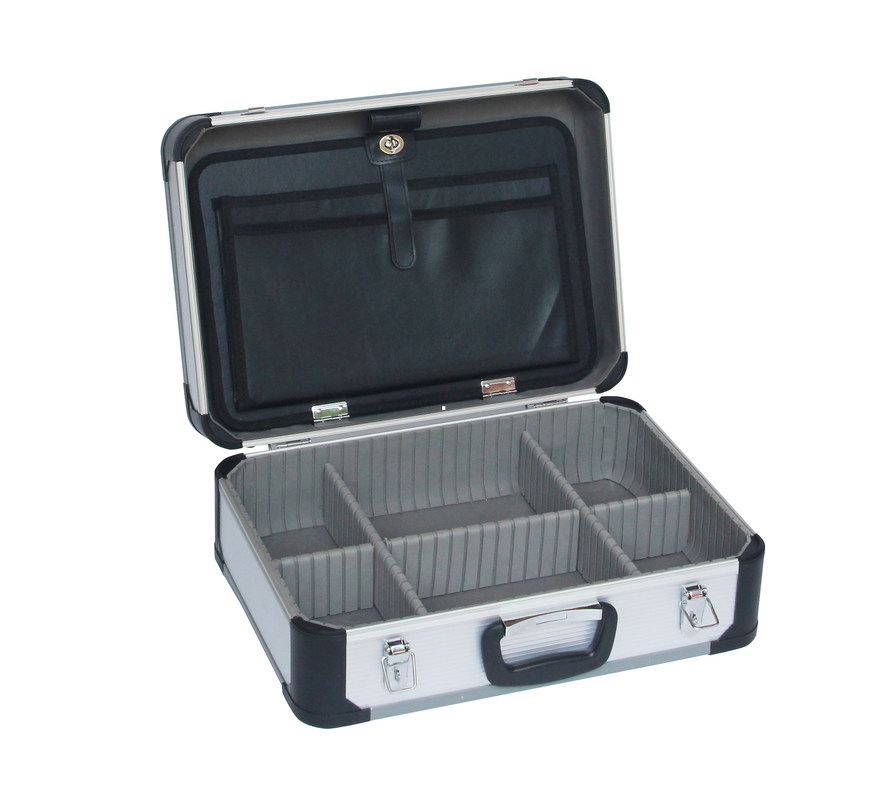 Fashionable Aluminium First Aid Box FSD-MS1604 With Round Plastic Corner
