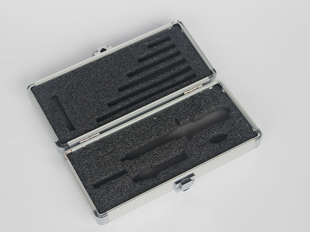 180 Degree Small Aluminum Tool Cases With Customized Height Inside Die Cut EPE Foam For Storage Tools