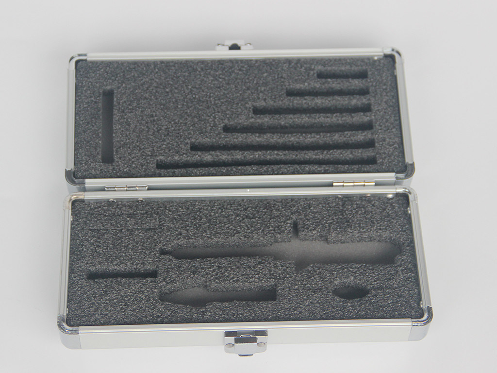180 Degree Small Aluminum Tool Cases With Customized Height Inside Die Cut EPE Foam For Storage Tools