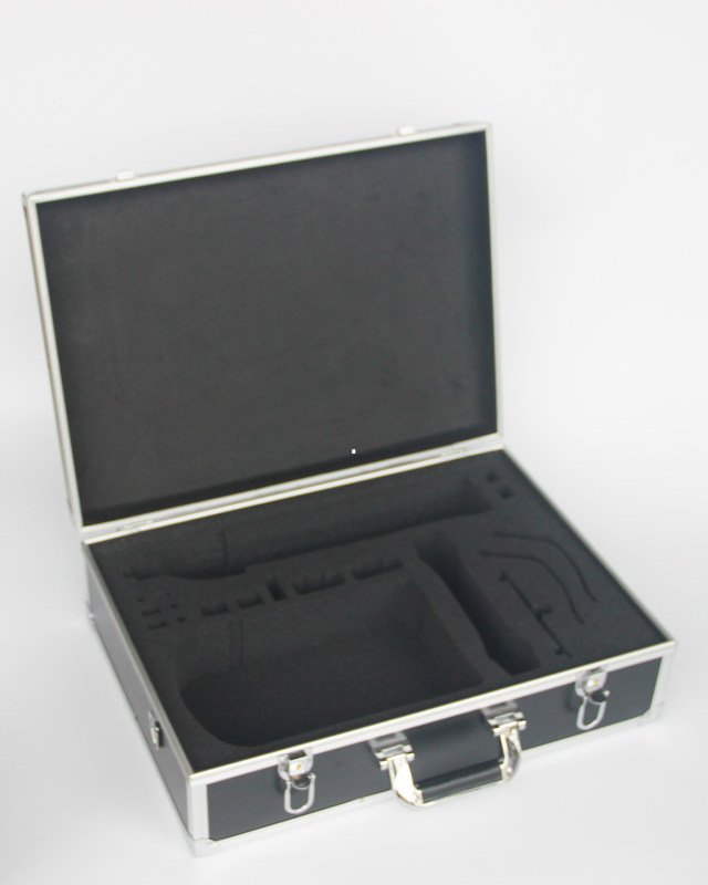 Aluminum Stander Tool Box 18*13*6 inch, Tool Transport Case With Shoulder Strap Easy For Carry