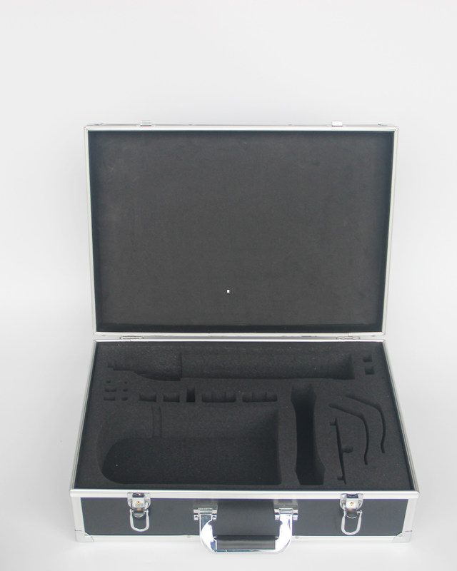 Aluminum Stander Tool Box 18*13*6 inch, Tool Transport Case With Shoulder Strap Easy For Carry