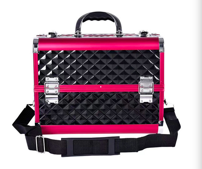 Customized Professional Middle Size Aluminium Beauty Case Multi Color