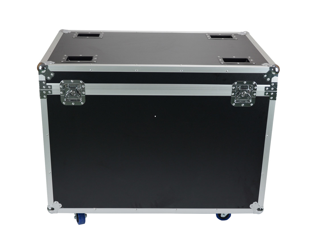 Reinforce Ball Corner Aluminum Flight Transport Case With Wheels 8mm Thickness Plywood Panel