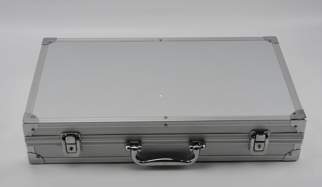Light Weight Aluminum Hard Case With Sharp Corner Design Size 300 * 180 * 80mm