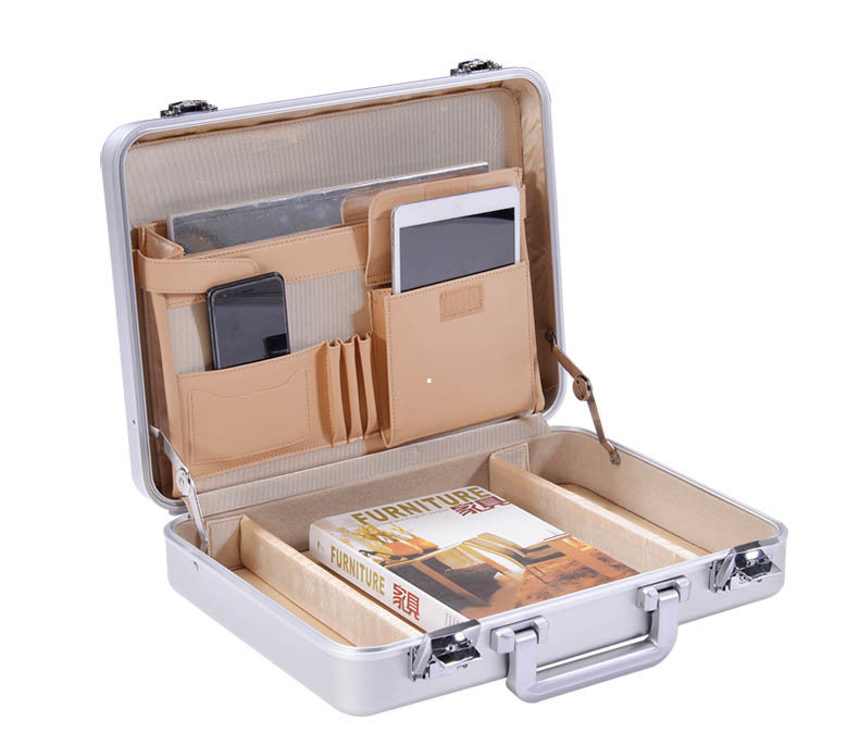 MS-M-03 Custom Made Aluminum Attache Case Briefcase For Sale Brand New From MSAC