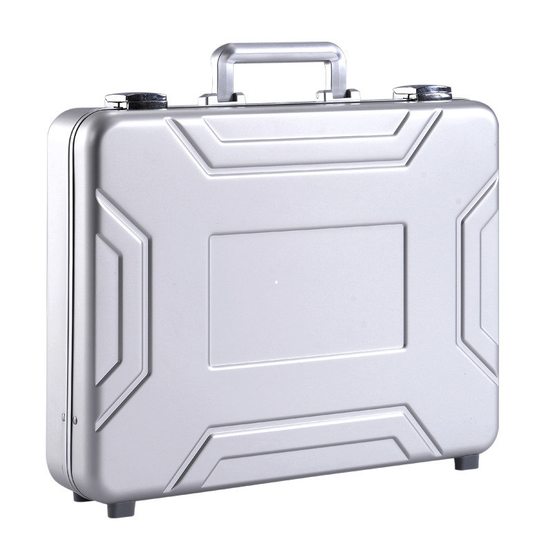 MS-M-05 Anodized Blue Aluminum Suitcase Briefcase For Sale Aluminum Model Case