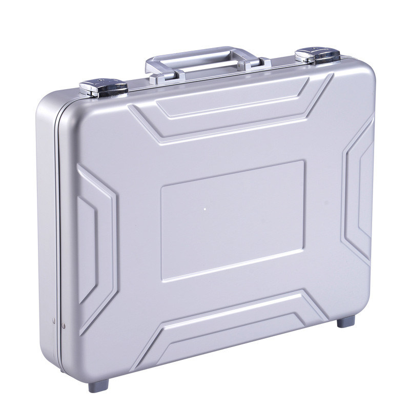 MS-M-05 Anodized Blue Aluminum Suitcase Briefcase For Sale Aluminum Model Case