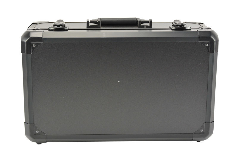 18 Inch X 12 Inch X 6 Inch Protable Black Aluminum Tool Carrying Case