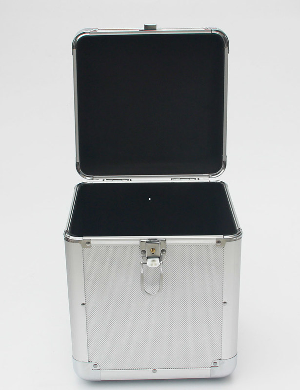 7'' LP 50 Aluminum Vinyl Carry Cases Vinyl Records Aluminum Storage Case Record Box