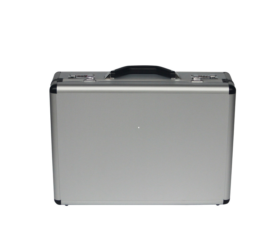 Standard Aluminum Laptop Case With Black Corner Document Pocket Briefcase Aluminum Business Case
