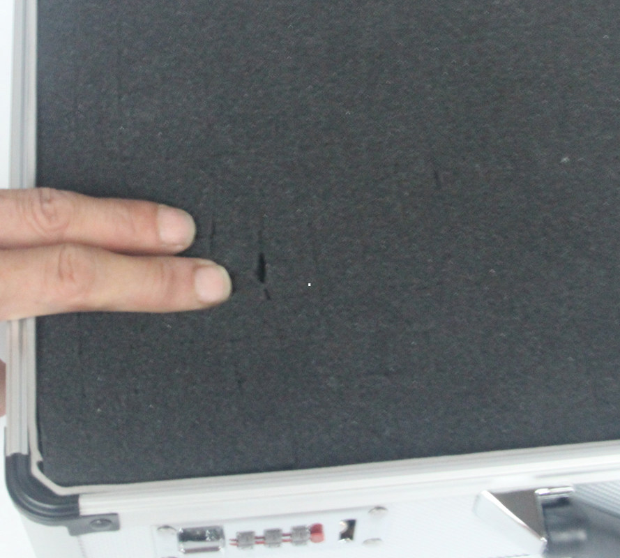 Standard Aluminum Laptop Case With Black Corner Document Pocket Briefcase Aluminum Business Case