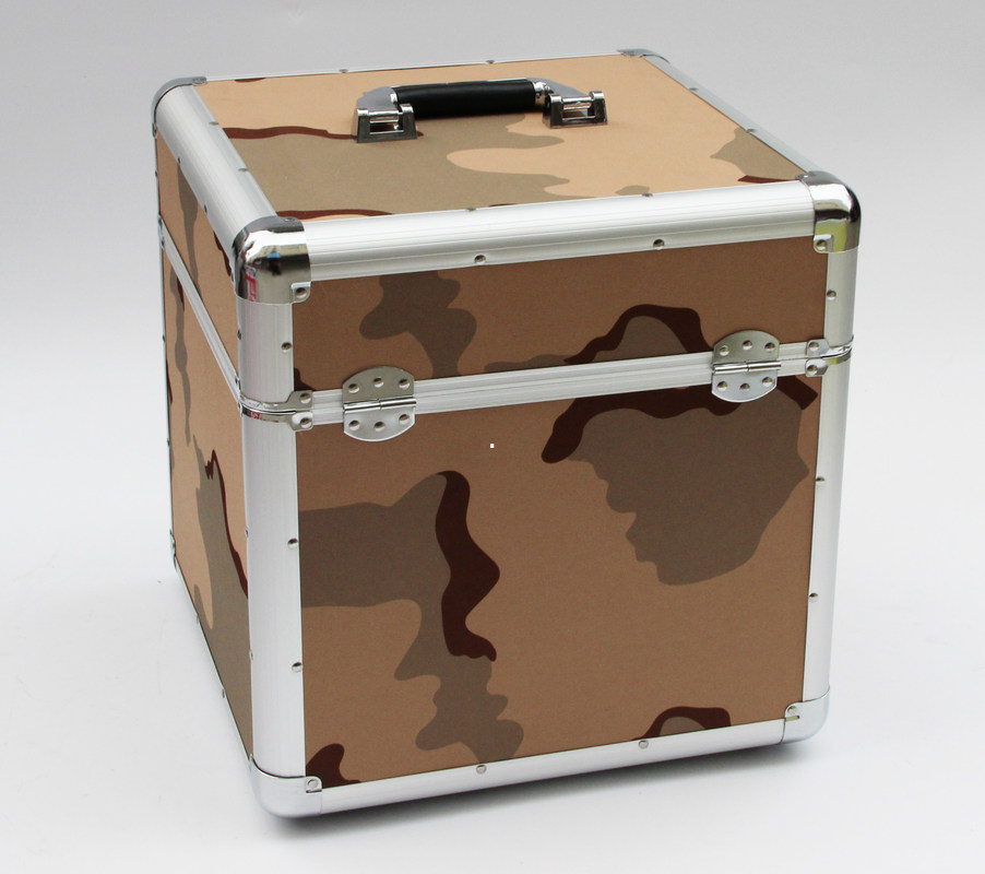 LP 100 12'' Aluminum Record Carrying Case Camouflage Color