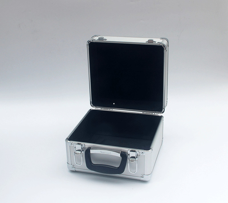 Custom Made Aluminum Tool Storage Box small Aluminum Tool Storgae Case WIth Die Cut EPE Foam
