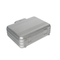 Silver Aluminum Attache Case Aluminium Molded Document Box Storage Computer