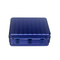 Hard Metal Aluminum Attache Briefcase Blue 410*300*115mm Nylon fabric Inner