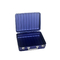 100% Pure Aluminum Hard Case Blue Aluminum Molded Carrying Box