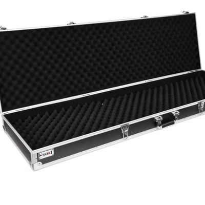 Padded With Foam Gun Carry Cases Long Aluminum Gun Storage Case