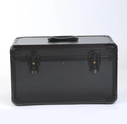 Light Weight Black Aluminum Tool Storage Box With Shoulder