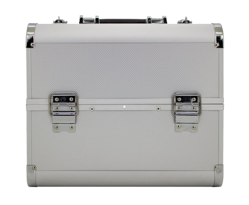 Big Aluminum Cosmetic Cases Professional Makup Carrying Box For Artists