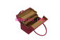 2021 Hot Sale Red Leather Beauty Case