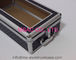 Three Color Aluminum Case For Packing Shoes,Sliver, Black and Blue.