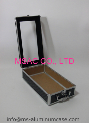 Three Color Aluminum Case For Packing Shoes,Sliver, Black and Blue.