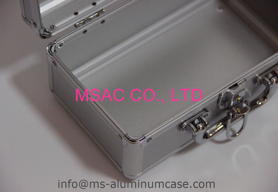 Silver Aluminum Case Total Empty Case For Carry Equipment And Tools