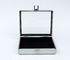 Custom Small Silver Aluminum Cases With Transparent Arylic Panel For Packing Tools