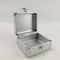 Middle Aluminium Storage Box 90 Degree Open , Aluminum Tool Case With Foam
