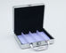 Silver Aluminium Transit Case 0.8 Kgs , Waterproof Aluminum Carrying Case